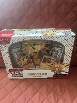 151 Zapdos EX Collection 2 Boxes New & Sealed - Image 1