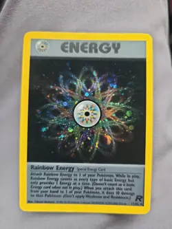 Pokemon TCG Rainbow Energy Holo 17/82 - Image 1