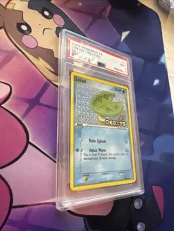 Pokemon PSA 9 MINT Lotad 63/107 EX Deoxys Reverse Holofoil 2005 Pop 35 - Image 5