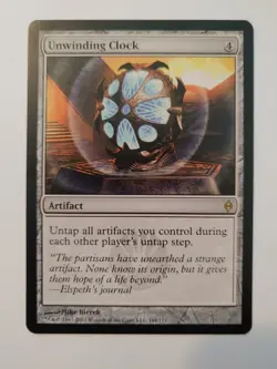 MTG Unwinding Clock - New Phyrexia - Image 1