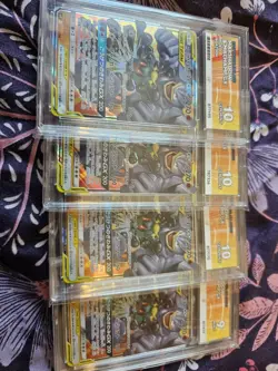 Pokemon Japanese Tag Team GX Slab Bundle ACE 10 9 Marshadow Machamp Lucario GX - Image 2