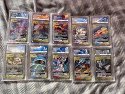 Pokemon Chinese Shining Synergy Tag Team Ace Graded Bundle - Image 1