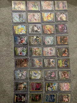 Pokemon TCG Bundle-118 cards with RARE cards (Tag team cards included) - Image 1