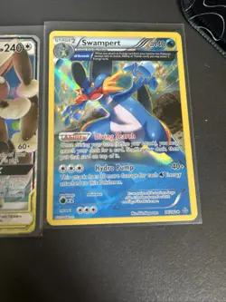 Pokemon Mewtwo And Mew Tag Team Gx Bundle With Other Tag Teams And Holo Swampert - Image 4