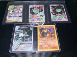 Pokemon Bundle (Charizard, Bulbasaur IR, Ivysaur IR, Spews IR And Tag Team) - Image 1