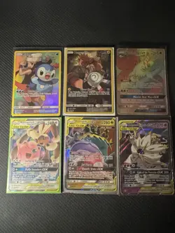 Pokemon TCG Cosmic Eclipse Tag Team Secret Rare Rainbow GX Bundle Inc Piplup - Image 1