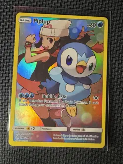 Pokemon TCG Cosmic Eclipse Tag Team Secret Rare Rainbow GX Bundle Inc Piplup - Image 2