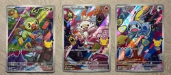 Pokemon TCG First Partner Illustration Collection Series 2 Gen 8 Galar Starters - Image 1