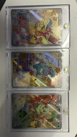 Pokemon TCG: First Partner Illustration Collection Series 2 - JOHTO Set - Image 1