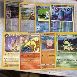 Pokemon Assorted Trading Card Collection with Tins, Vintage 1990s-2020s - Image 2