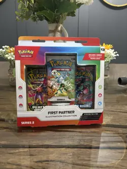 Pokemon TCG First Partner Illustration Collection Series 2 Box, factory sealed - Image 1