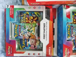 Pokemon TCG First Partner Series 2 Illustration Collection Boxes X 3!!! - Image 2
