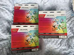 Pokemon TCG First Partner Series 2 Illustration Collection Boxes X 3!!! - Image 5