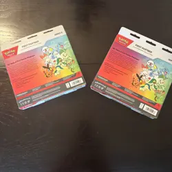 2X Pokemon TCG First Partner Illustration Collection Series 2 - Image 2