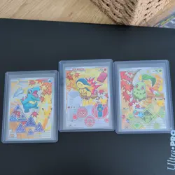 Pokemon TCG : First Partner Illustration Collection Series 2 - JOHTO GEN 2 Set - Image 1