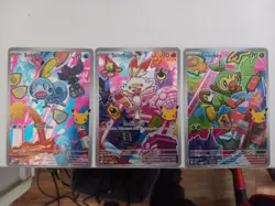 Pokemon TCG First Partner Illustration Collection Series 2 Gen 8 Galar Starters - Image 1