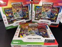 First Partner Illustration Collection! Series 1 Pokemon TCG 🔥 - Image 1