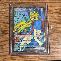 Hop's Zacian ex 176/159 Sv09: Journey Together Holo - Pokemon Near Mint - Image 1