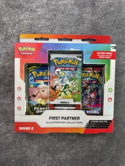 Pokemon TCG First Partner Illustration Collection Series 2 NEW 3 Packs SEALED - Image 1