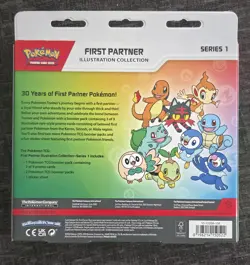 Pokemon TCG First Partner Illustration Collection Series 1 Promo Box - Image 2