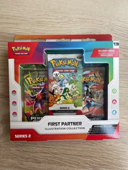 First Partner Illustration Series 2 Pokemon TCG Collection Box New & Sealed - Image 1