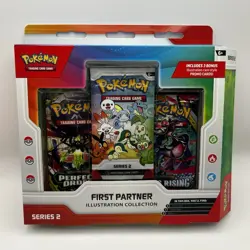 Pokemon TCG First Partner Illustration Collection Series 2 Box 3 Promos NO PACKS - Image 1