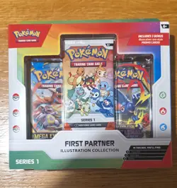 Pokemon TCG First Partner Illustration Collection Series 1 Promo Box - Image 1