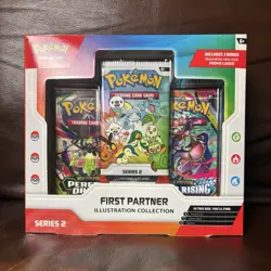 Pokemon TCG First Partner Illustration Collection Series 2 Sealed 3 Packs 2021 - Image 1