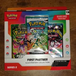 Pokemon TCG First Partner Illustration Collection Series 2 Sealed Box - Image 1