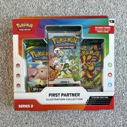 Pokemon TCG First Partner Illustration Collection Series 2 Box - Image 1