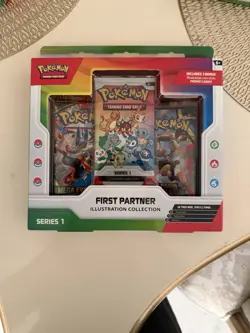 Pokemon TCG First Partner Illustration Collection Series 1 Box - Image 1