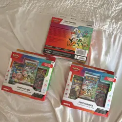 Pokemon TCG First Partner Illustration Collection Series 2 3-Pack Promo EN - Image 3