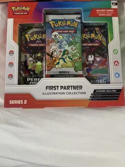 Pokemon TCG First Partner Illustration Collection: Series 2 Box Brand New Sealed - Image 1