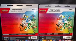 Lot Of 2 Pokemon TCG: First Partner Illustration Collection Series 2 New Sealed - Image 2