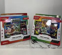 Pokemon TCG First Partner Illustration Collection - Series 1 &2✅ Stock in hand ✅ - Image 1