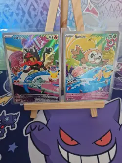 Pokemon TCG First Partner Illustration Collection Alola: Rowlet, Litten, Popplio - Image 2