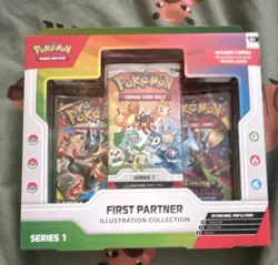 Pokemon TCG First Partner Illustration Collection Series 1 Box - Image 1