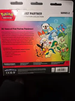 Pokemon TCG First Partner Illustration Collection Series 2 New Sealed - Image 2