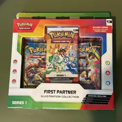 Pokemon TCG First Partner Illustration Collection Series 1 (damaged box) - Image 1