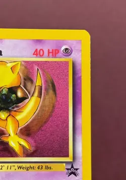 Pokemon 2000 Black Star Promo #19 Sabrina's Abra, Wizards TCG Vintage English NM - Image 4