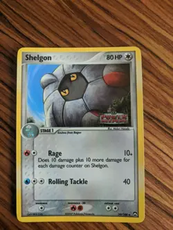 Shelgon 39/108 ex Power Keepers Reverse Holo Stamped Pokemon - Image 1