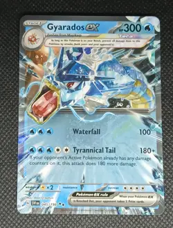 Gyarados ex 045/198 Double Rare Scarlet & Violet Pokemon Holo Near Mint - Image 1