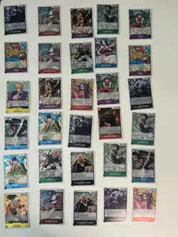 One Piece TCG Bulk Lot OP-13 Leaders & Rares - Image 4