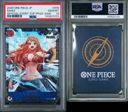 2025 One Piece Japanese Sanji Official Event Top Prize #OP10-005 PSA 10 GEM MINT - Image 3
