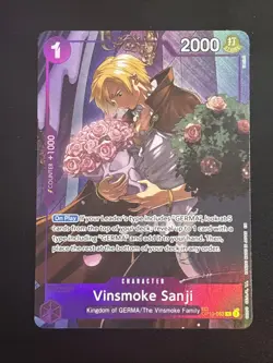 2025 One Piece Legacy of the Master Vinsmoke Sanji Treasure Rare #OP10-063 E - Image 1