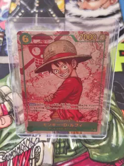 Monkey D. Luffy OP13-118 SEC Parallel One Piece TCG Japanese - Image 1