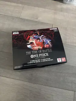 One Piece TCG OP-16 The Time of Battle English Booster Box English Unsealed - Image 1