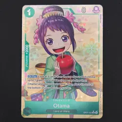 One Piece TCG Otama OP07-022 R Alt Art 500 Years in the Future English - NM - Image 1