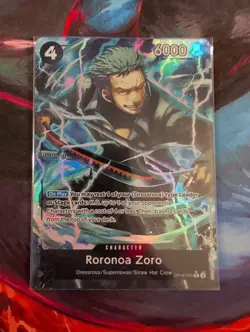 Roronoa Zoro OP10-095 R - Alt Art One Piece TCG (The Best of Vol.2 set) English - Image 1