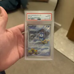 PSA 10 POKEMON 2025 PIPLUP ILLUSTRATION RARE #098 ENGLISH PHANTASMAL FLAMES FA - Image 1